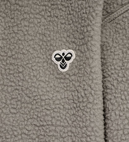 Hummel Fleecejakke - hmlJr Atlas Fleece Zip Jacket - Rock Ridge
