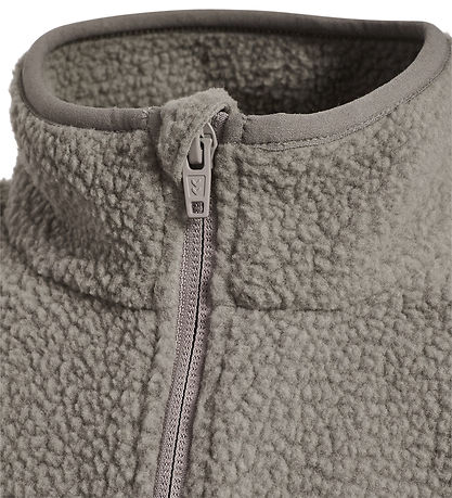 Hummel Fleecejakke - hmlJr Atlas Fleece Zip Jacket - Rock Ridge