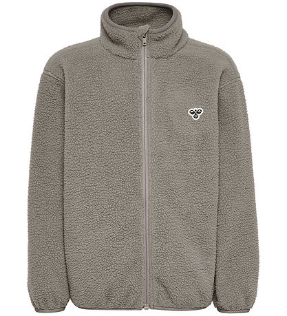 Hummel Fleecejakke - hmlJr Atlas Fleece Zip Jacket - Rock Ridge