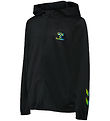 Hummel Cardigan - hmlShimmer Track Jacket - Black/Limeade