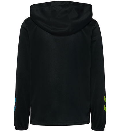 Hummel Cardigan - hmlShimmer Track Jacket - Black/Limeade
