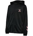 Hummel Cardigan - hmlShimmer Track Jacket - Black/Bridal Rose