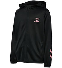 Hummel Cardigan - hmlShimmer Track Jacket - Black/Bridal Rose