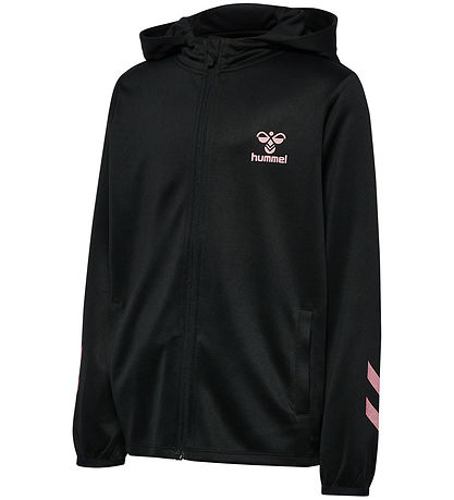 Hummel Cardigan - hmlShimmer Track Jacket - Black/Bridal Rose