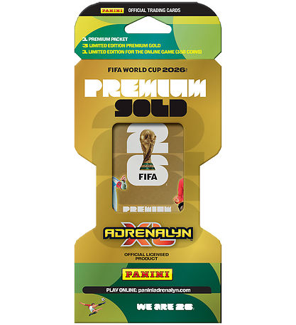 Fodboldkort - WC26 Premium Gold Booster Pack - Adrenalyn XL