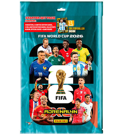 Fodboldkort - Nordic Ed. WC26 Starter Pack - Adrenalyn XL
