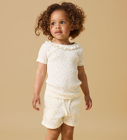 Lil Atelier Shorts - NmfHulla - Coconut Milk