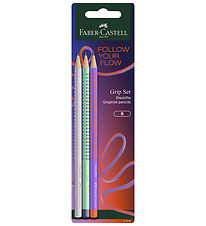 Faber-Castell Blyanter - 3 stk. - Grip Flow