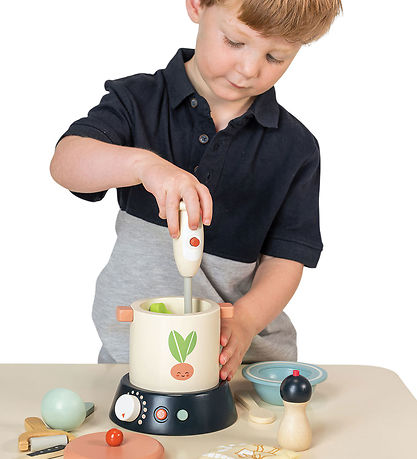 Tender Leaf Trælegetøj - 15 Dele - Suppekøkken