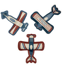 Swim Essentials Dykkervægte - 3-pak - Airplanes - Rød/Blå