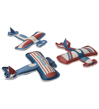 Swim Essentials Dykkervægte - 3-pak - Airplanes - Rød/Blå