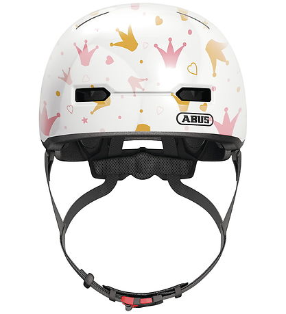 Abus Cykelhjelm - Skurb Kid - White Crowns