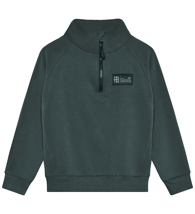 Color Kids Sweatshirt - Zip - Turbulence