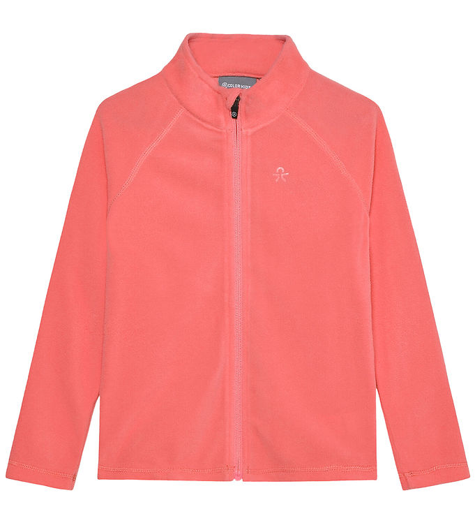 Color Kids Fleecejakke - Pink Lemonade