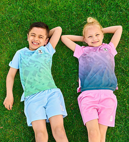 Color kids Shortssæt - Cerulean