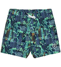 Color Kids Badeshorts - Cabbage