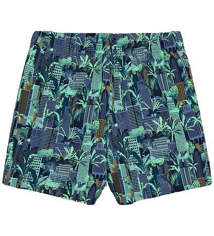 Color Kids Badeshorts - Cabbage