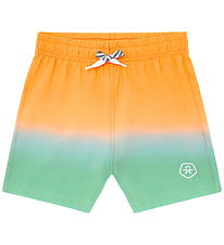 Color Kids Badeshorts - Orange Pop