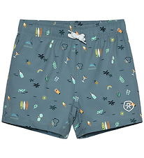 Color Kids Badeshorts - Coronet Blue