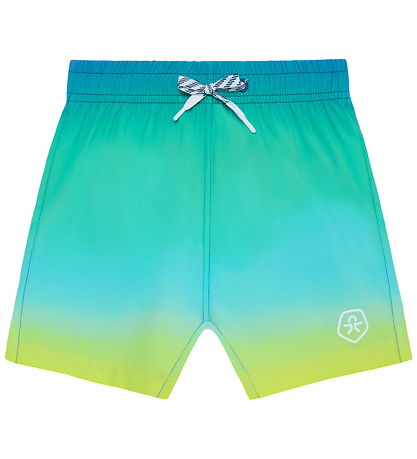 Color Kids Badeshorts - Coronet Blue