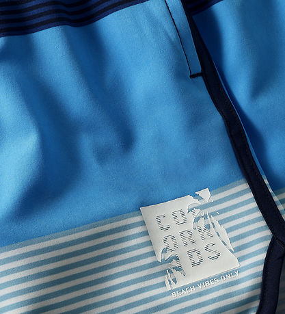 Color kids Badeshorts - Long - Azure Blue