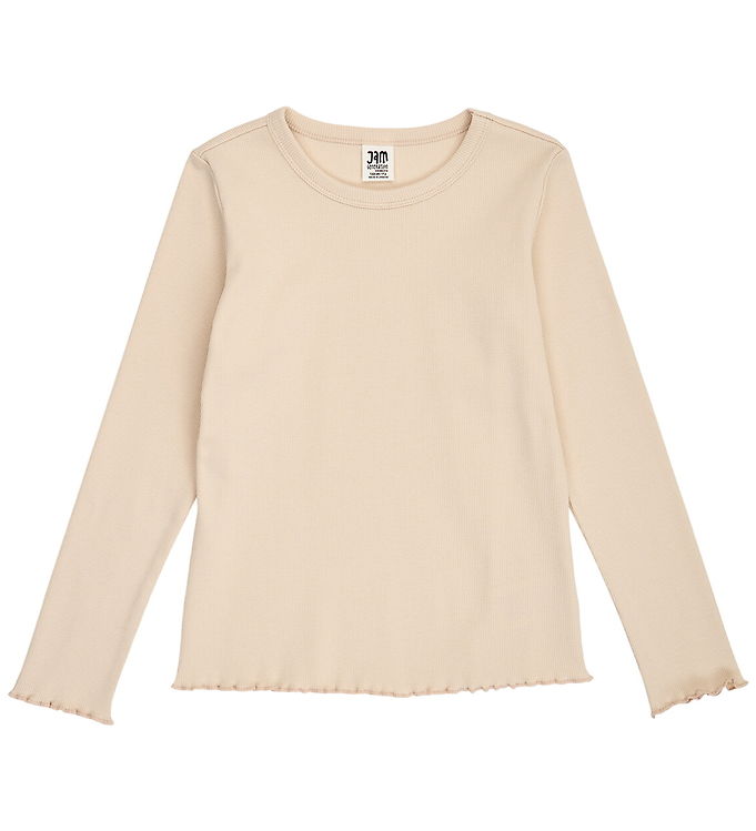 Jam Generation Bluse - Rib - Pink Tint