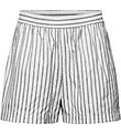 Rosemunde Shorts - RkUlla - Black White Stripe