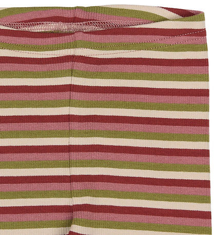 Petit Piao Legginge - PpSong - Dusty Rose Multistriped