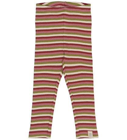 Petit Piao Legginge - PpSong - Dusty Rose Multistriped