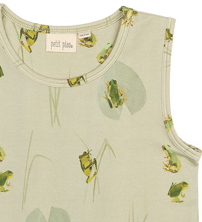 Petit Piao Undertrøjer - 2-pak - PpStar - Tidal Foam Frog AOP