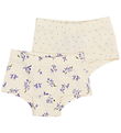 Petit Piao Hipsters - 2-pak - PpStar - Eggnog Viola AOP