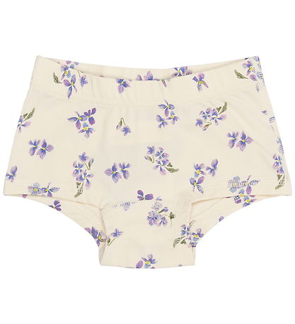 Petit Piao Hipsters - 2-pak - PpStar - Eggnog Viola AOP