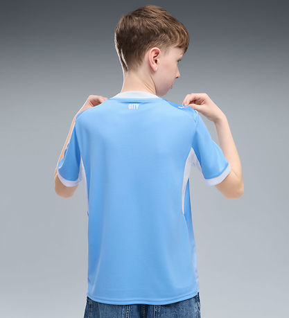 Puma T-shirt - MCFC - Light Blue/Icy Blue