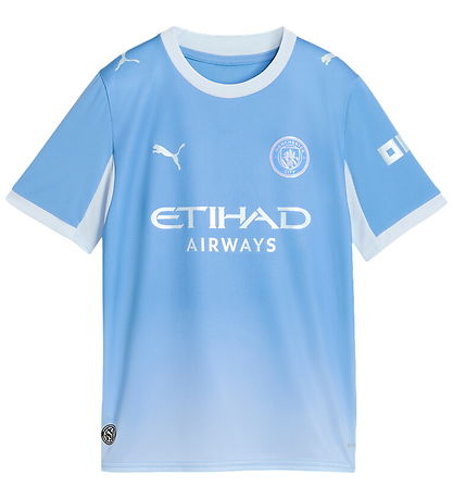 Puma T-shirt - MCFC - Light Blue/Icy Blue