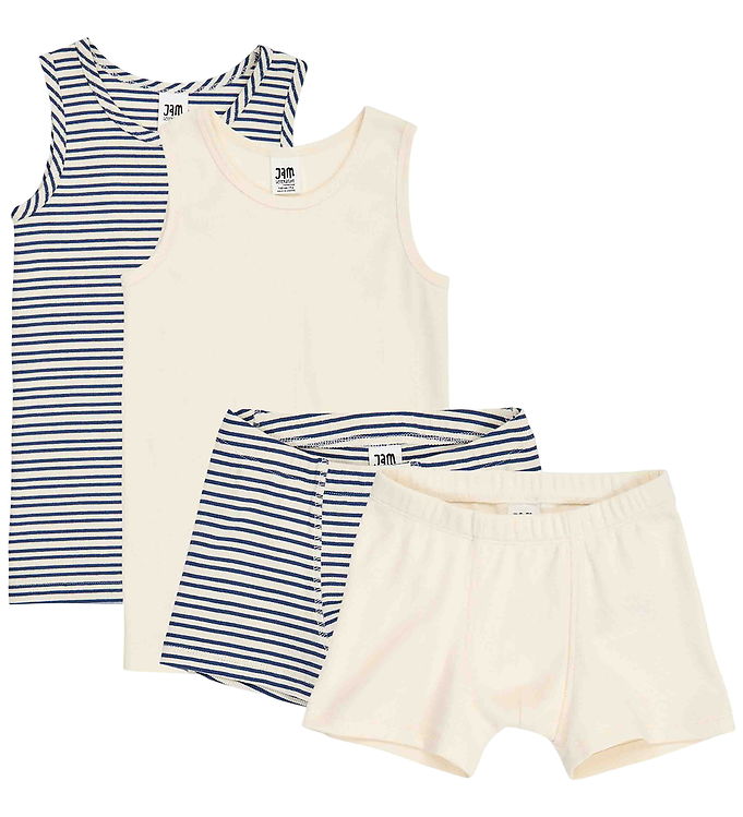 Jam Generation Undertøj - Boxershorts/Undertrøje - Tofu/Navy