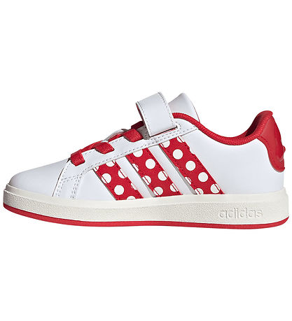 adidas Performance Sko - Grand Court Minnie - Hvid/Rød