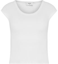 Grunt Top - GrNarielle - Rib -  White