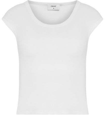 Grunt Top - GrNarielle - Rib -  White
