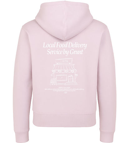 Grunt Hættetrøje - GrSyn - Pink