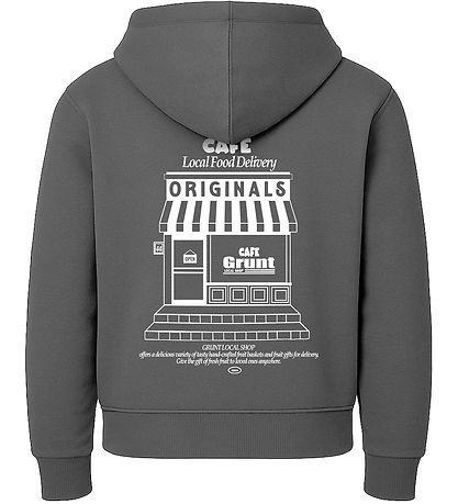 Grunt Hættetrøje - GrJoseph - Dark Grey