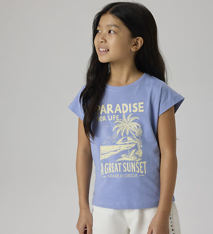 Name It T-shirt - NkfViolet - Purple Impression/Paradise