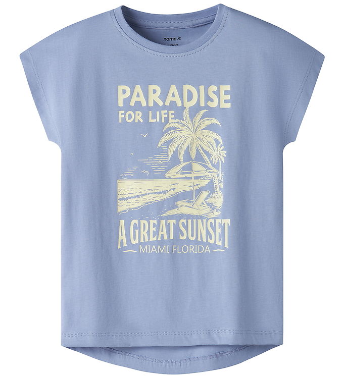 Name It T-shirt - NkfViolet - Purple Impression/Paradise