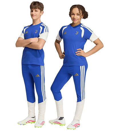 adidas Performance Træningsbukser - Juve - Blue/White