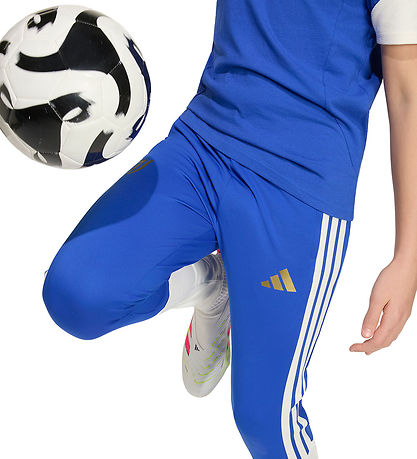 adidas Performance Træningsbukser - Juve - Blue/White