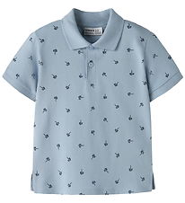 Name It Shirt - NmmVolo - Blue Fog/Palm