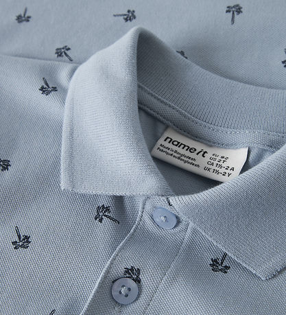 Name It Polo  - NmmVolo - Blue Fog/Palm