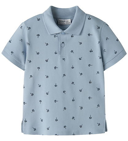 Name It Polo  - NmmVolo - Blue Fog/Palm