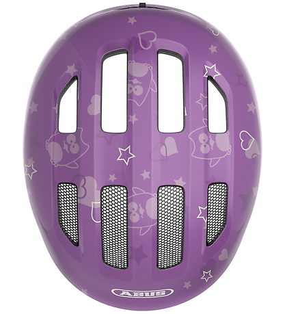 Abus Cykelhjelm - Smiley 3.0 - Purple Star