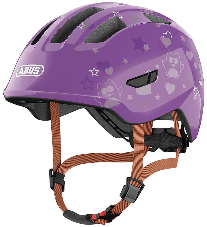 Abus Cykelhjelm - Smiley 3.0 - Purple Star