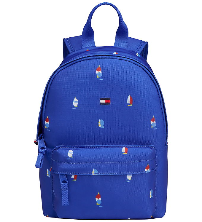 Tommy Hilfiger Rygsæk - Noble Blue m. Print